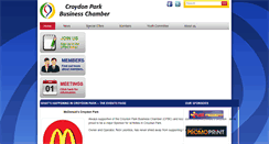 Desktop Screenshot of croydonparkbusiness.com.au